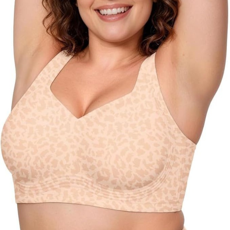 Sujetadores Leopard Jelly sin  - Minimizer Bra Women reseña y precio