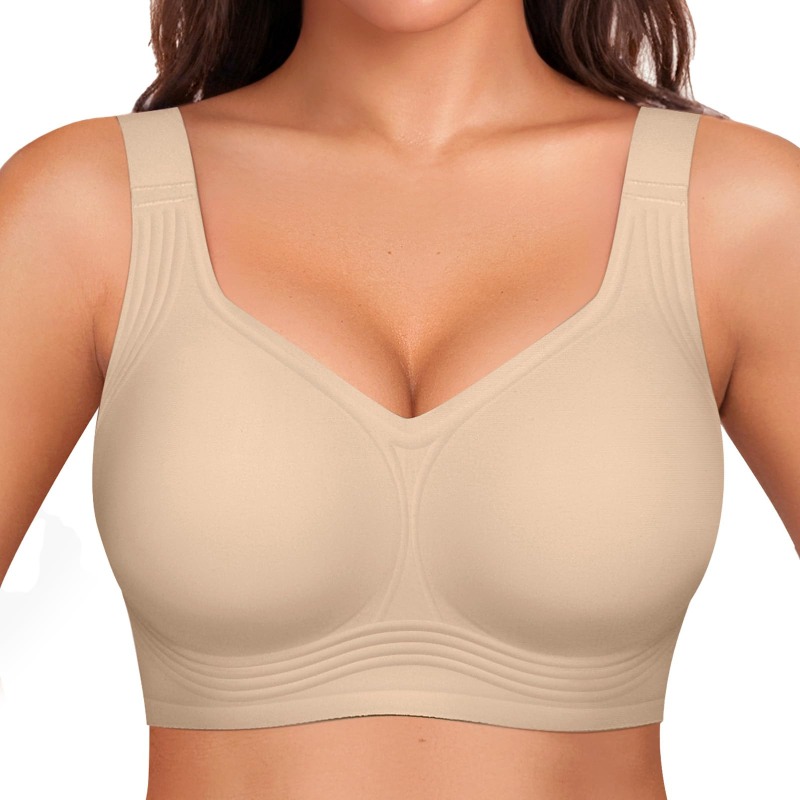 Sujetador inalámbrico de gelat - Minimizer Bra Women reseña y precio